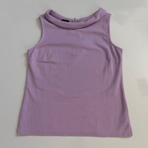 Talbots Lilac Sleeveless Tank Top